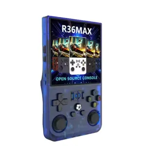 CONSOLA RETRO PORTÁTIL R36 MAX AZUL 