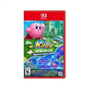 VIDEOJUEGO KIRBY AND THE FORGOTTEN LANDS + STAR CROSSED WORLD SWITCH 2 LATAM